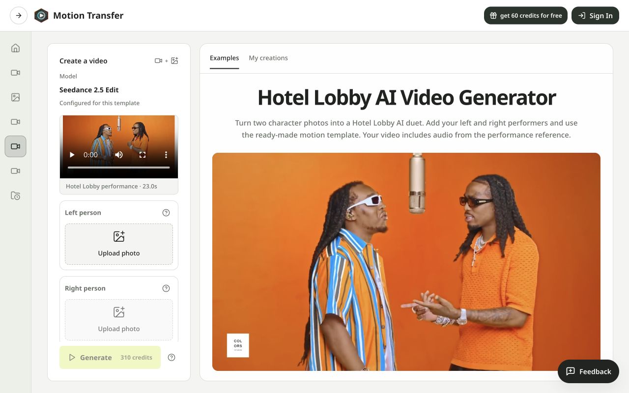 Workspace shown in the Hotel Lobby trend guide