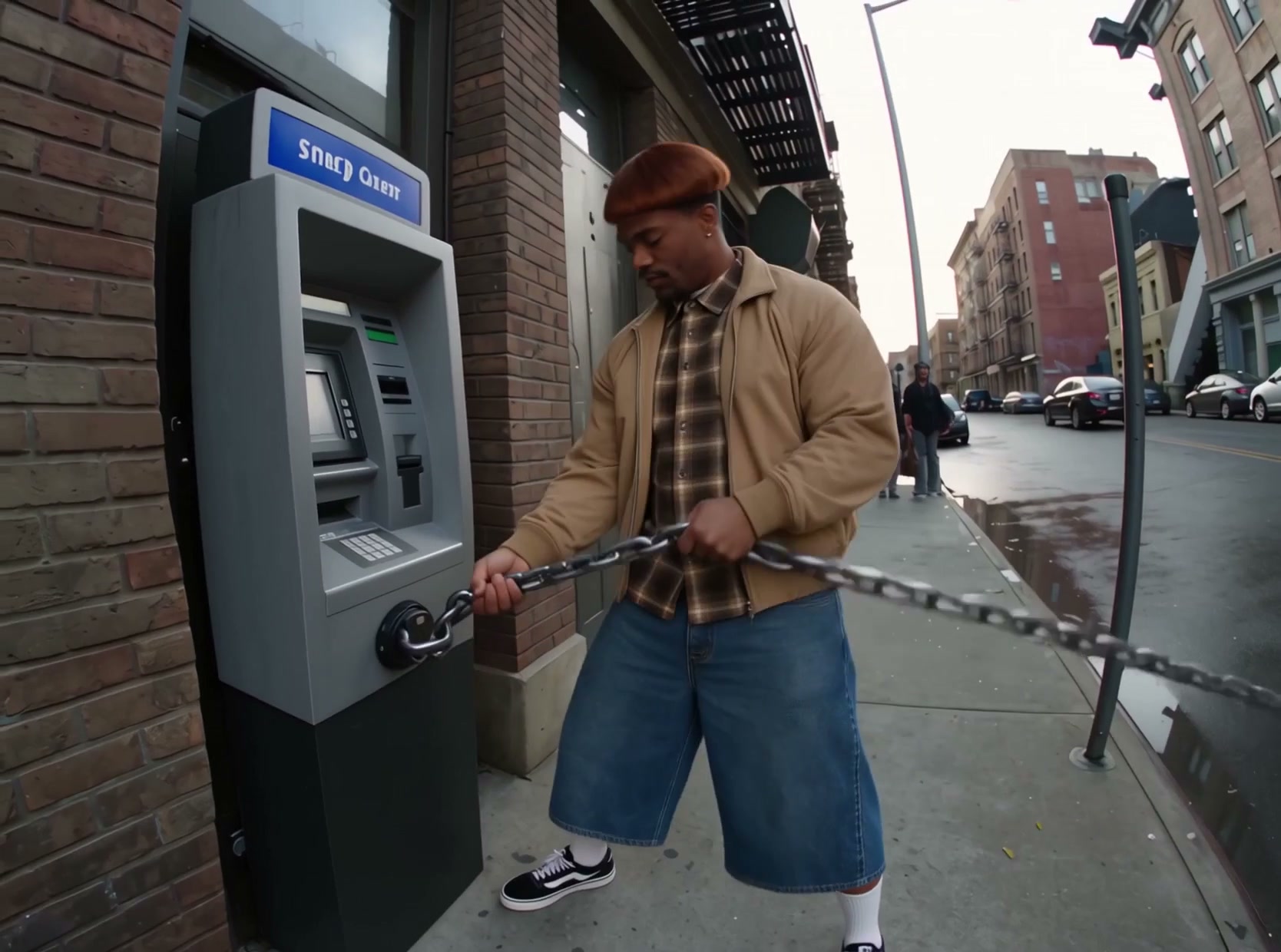 Give ATM Heist AI your chosen appearance