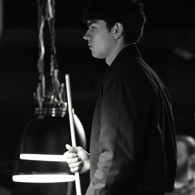 Noir Edit AI reference showing a black-and-white montage following one character
